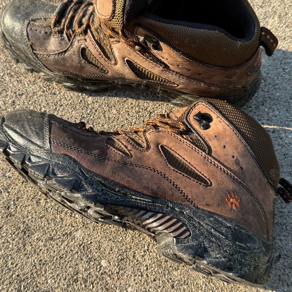 Wolverine - Men's (Sz 10) Brown Hudson Hiker Steel Toe Work Boots - Picture 2 of 6